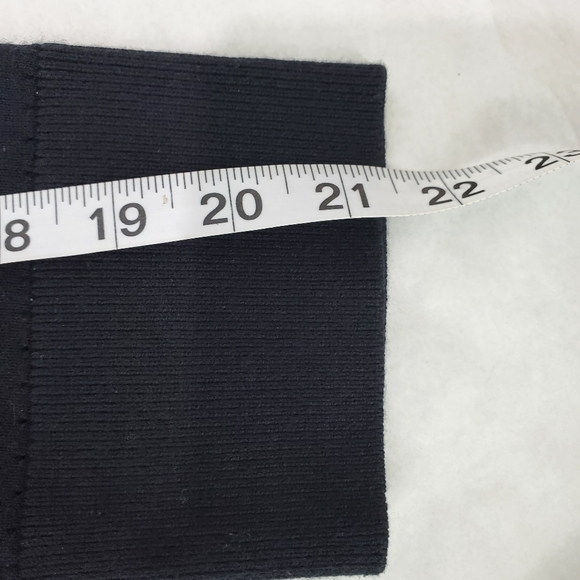 Kate Spade Cardigan Sweater Embellished Jeweled Beaded Collar Black Women’s M - Picture 14 of 15